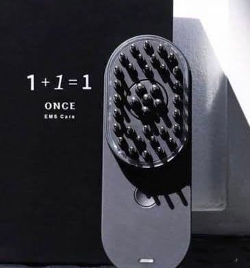 顔、頭皮にリフトアップのEMS電気バリブラシ