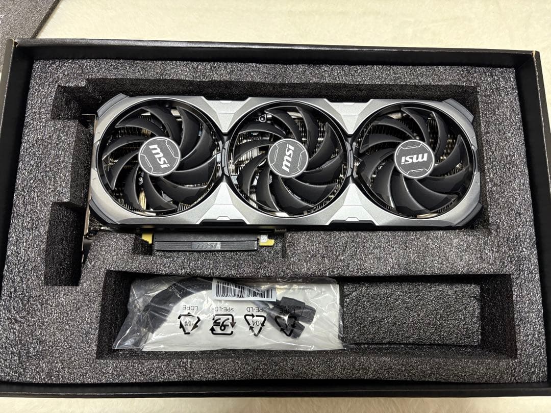 グラフィックボード・グラボ・ビデオカード MSI GeForce RTX 4070 Ti VENTUS 3x