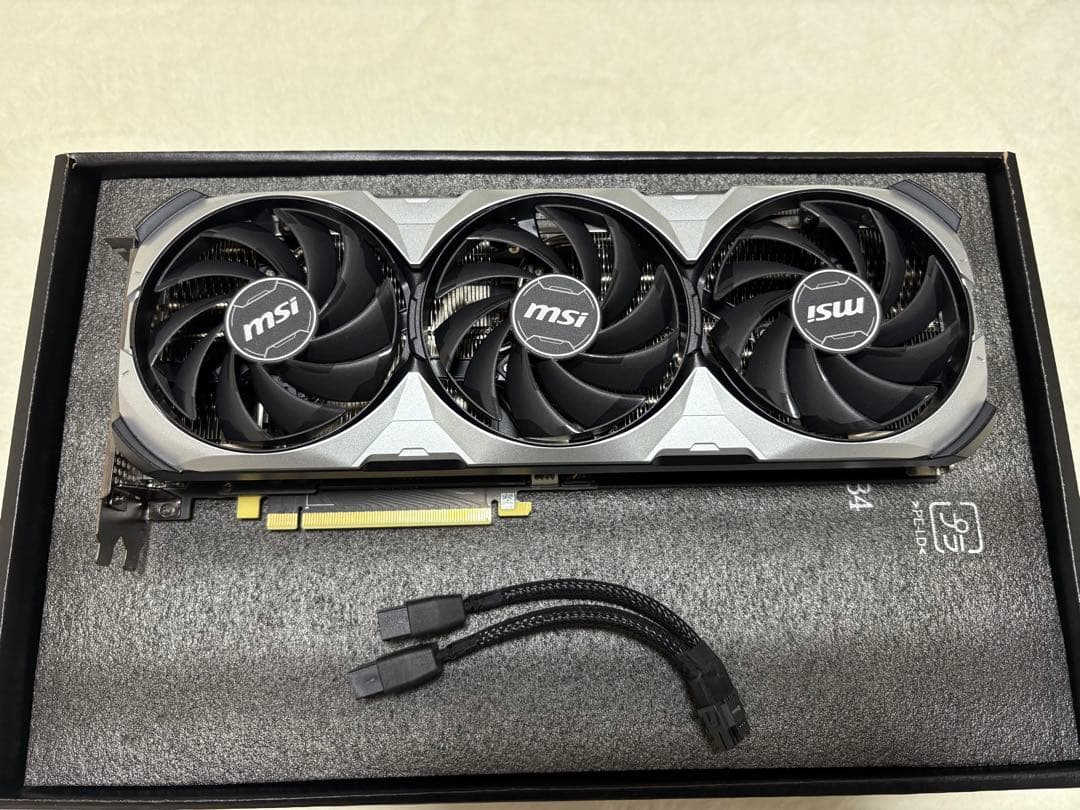 グラフィックボード・グラボ・ビデオカード MSI GeForce RTX 4070 Ti VENTUS 3x