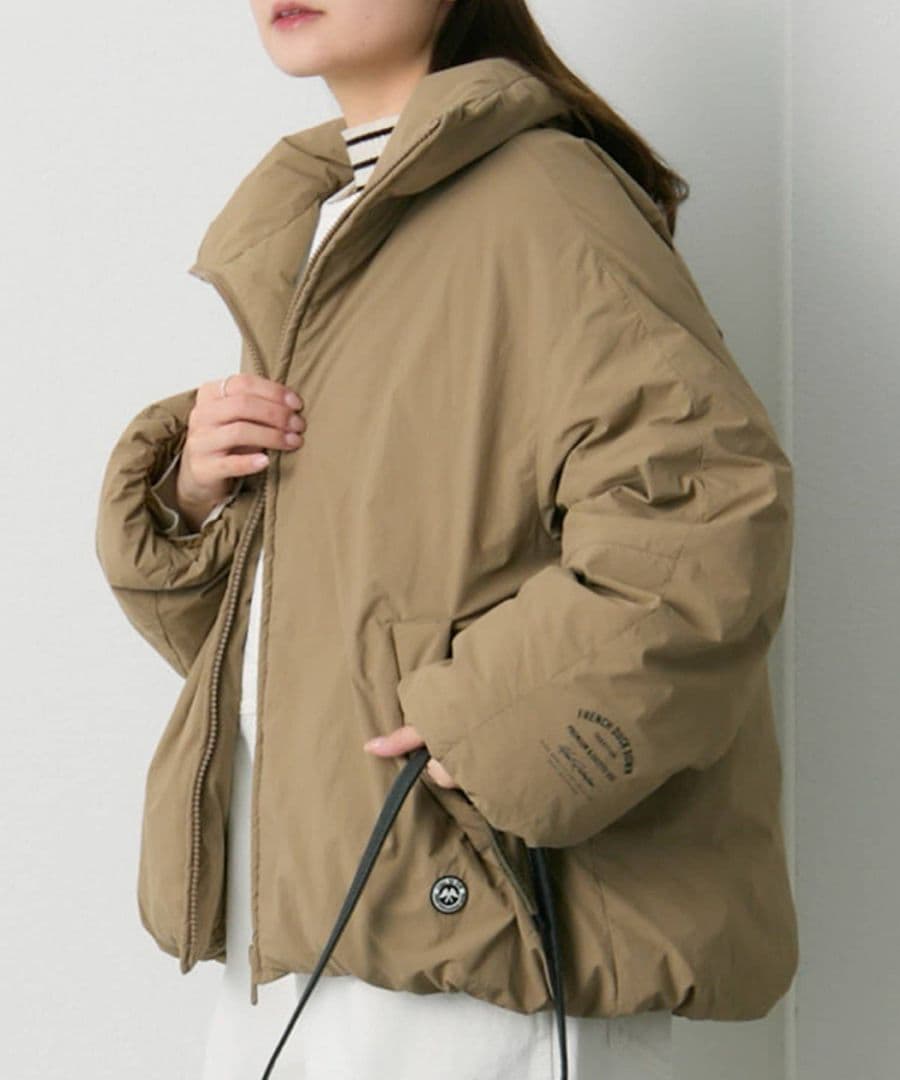 新品 25AW フレンチダックダウンジップアップジャケット
