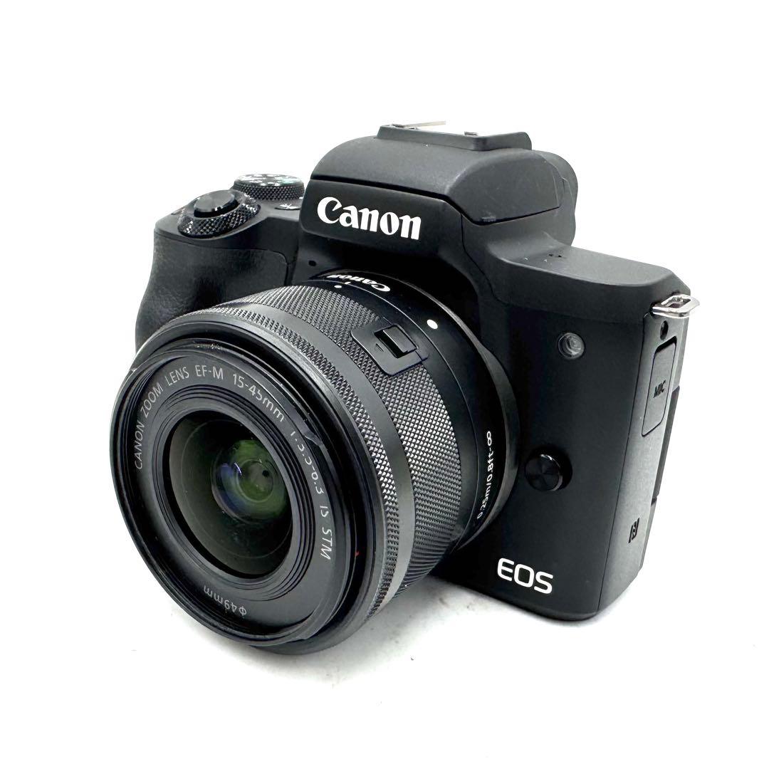 極美品！高性能コンパクトミラーレス❁スマホ転送OK❁キャノン Kiss M