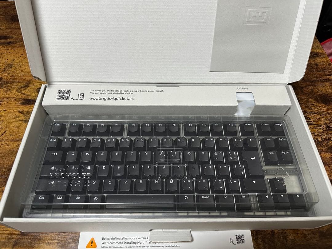 vMIKAv Wooting 80HE 本体