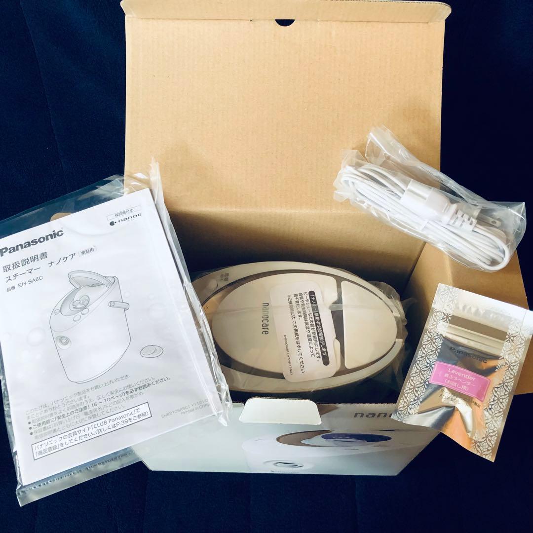 【新品未使用✨】Panasonic EH-SA6C-N GOLD スチーマー
