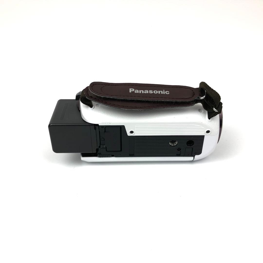 【極美品】Panasonic HC-W570M-W ホワイト ビデオカメラ