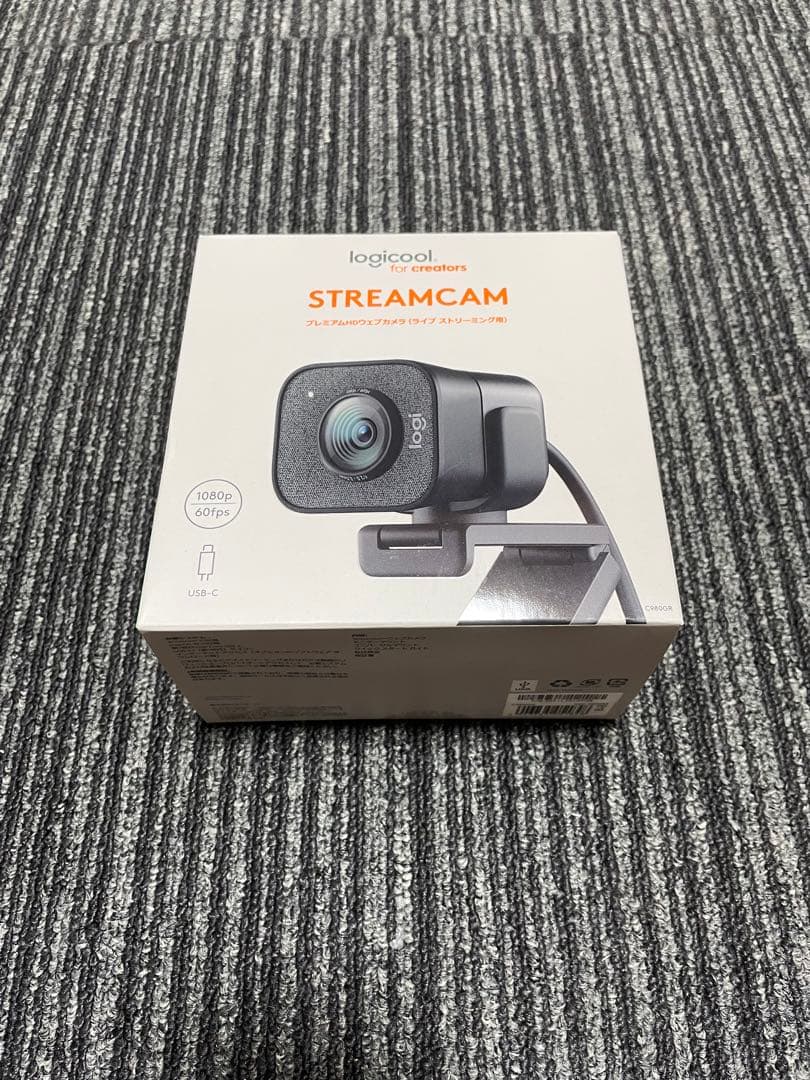 Webカメラ logicool STREAMCAM C980GR