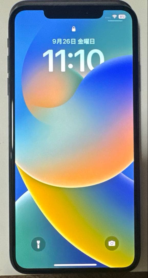 中古 SIMフリー iPONE XS MAX 箱、イヤホン付き