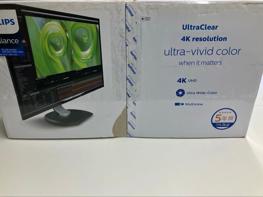 フィリップス 32型 Philips 4K UltraClear モニター 本体