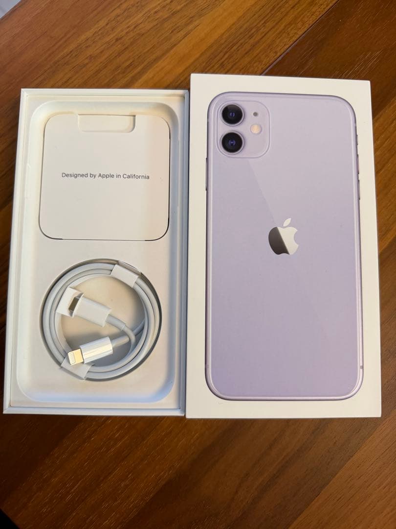 Apple iPhone 11 64GBパープル 本体