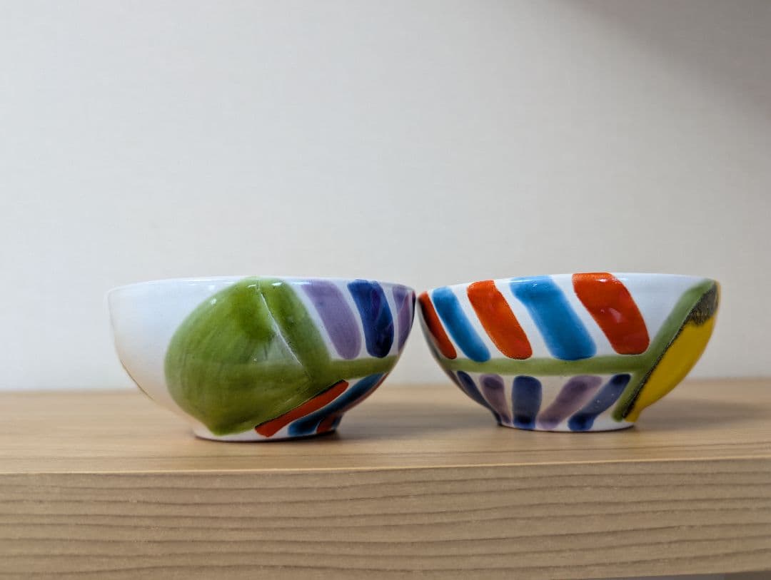 【希少/ペア】イタリア陶器 デシモーネ ボウル/小鉢 2個セット