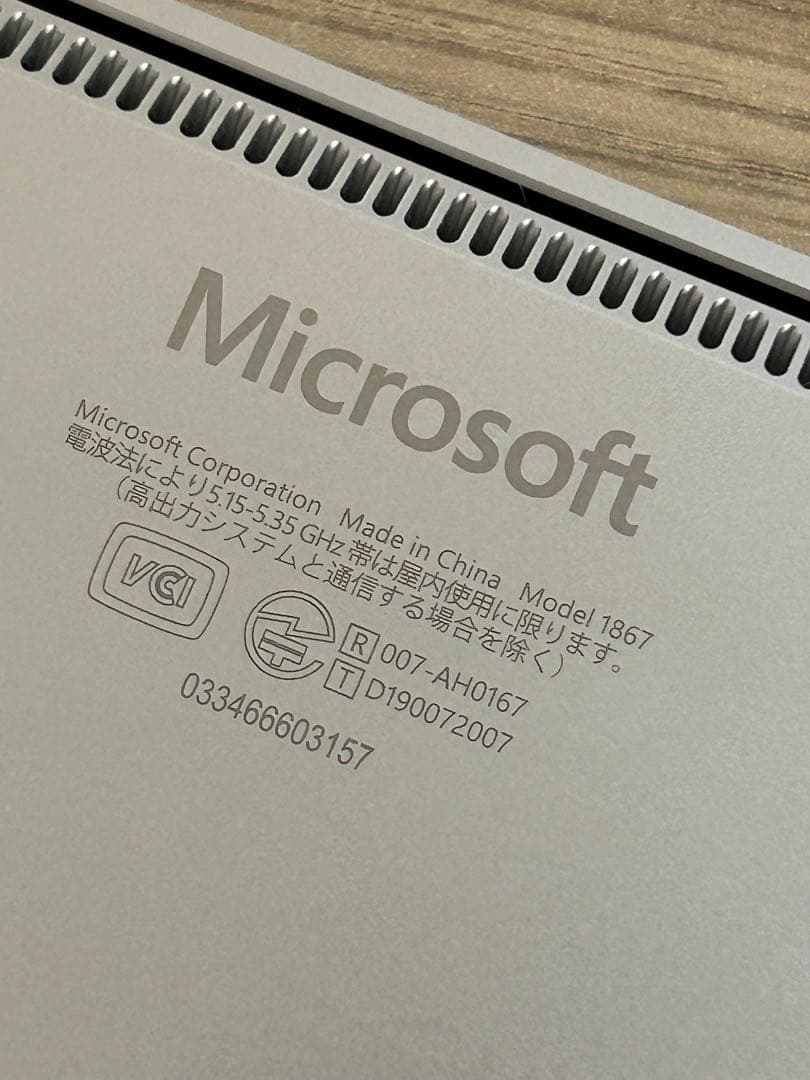 M*K様 Microsoft Surface Laptop 3 i5 8GB 1