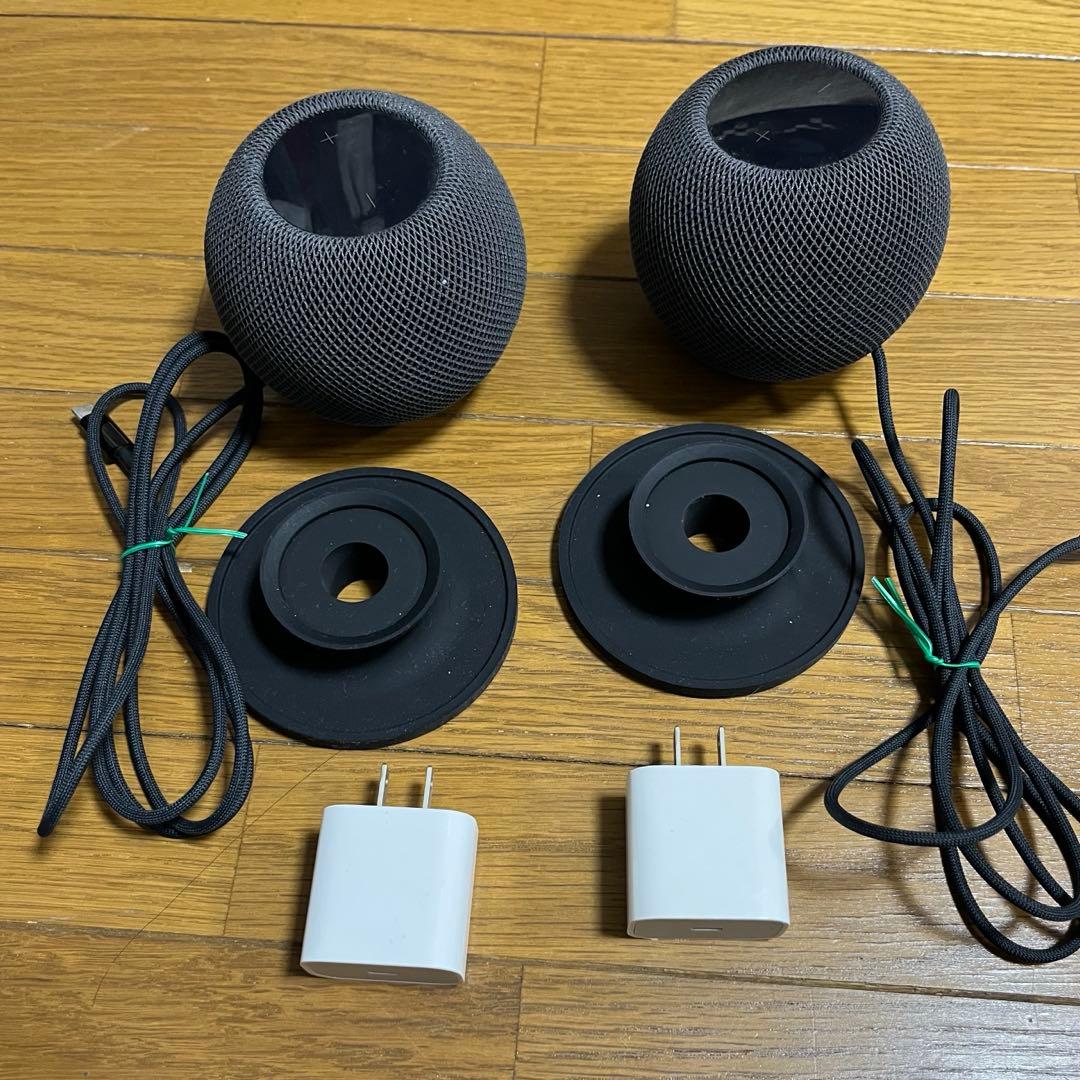 ポ*ウ様 Apple Pod mini A2374 ブラック　s2個セッ