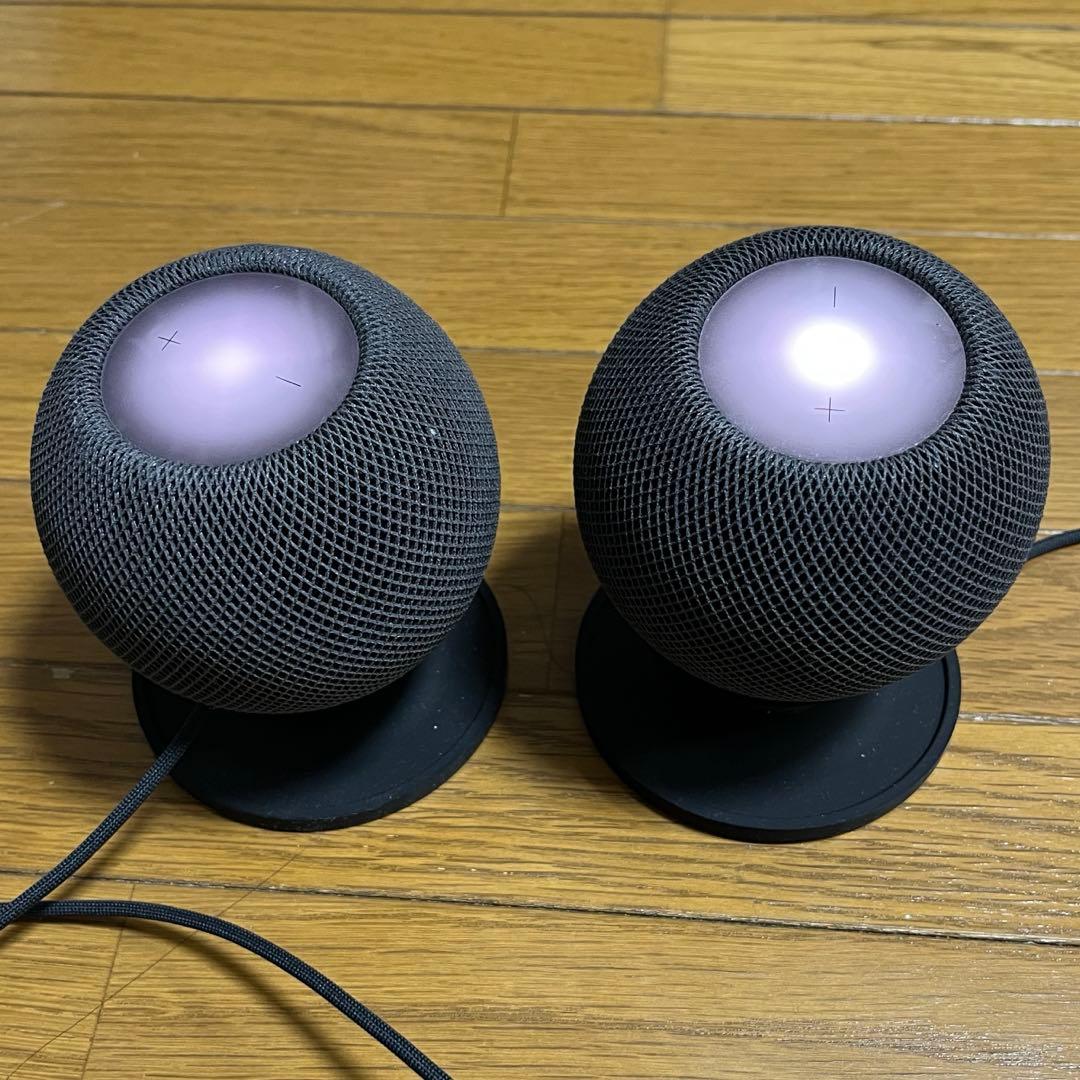 ポ*ウ様 Apple Pod mini A2374 ブラック　s2個セッ