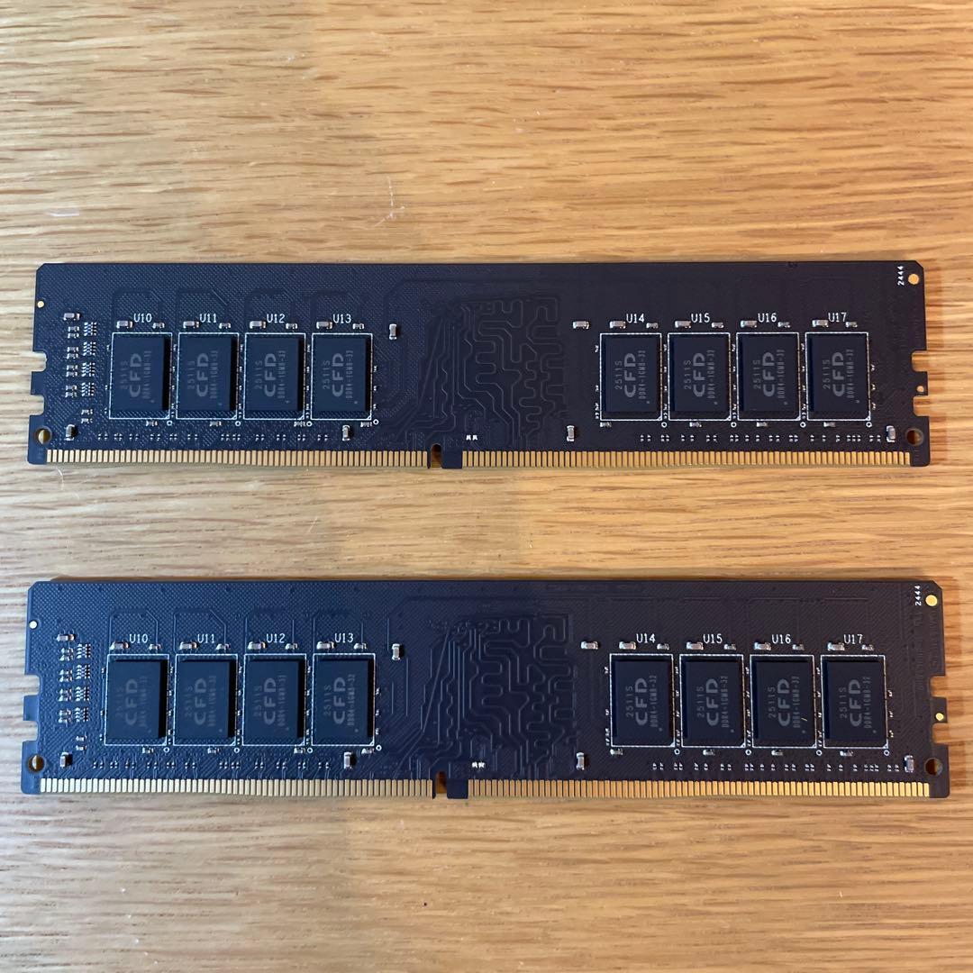 CFD DDR4-3200 メモリー 32GB(16GB✕2)