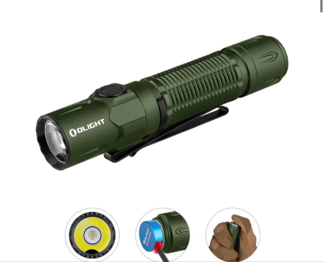 オーライト olight Warrior 3S アーミーグリーン