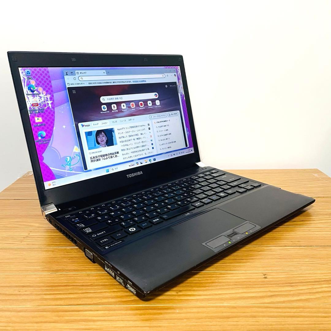 東芝ブラックi5 SSDノートパソコンWindows11オフィス