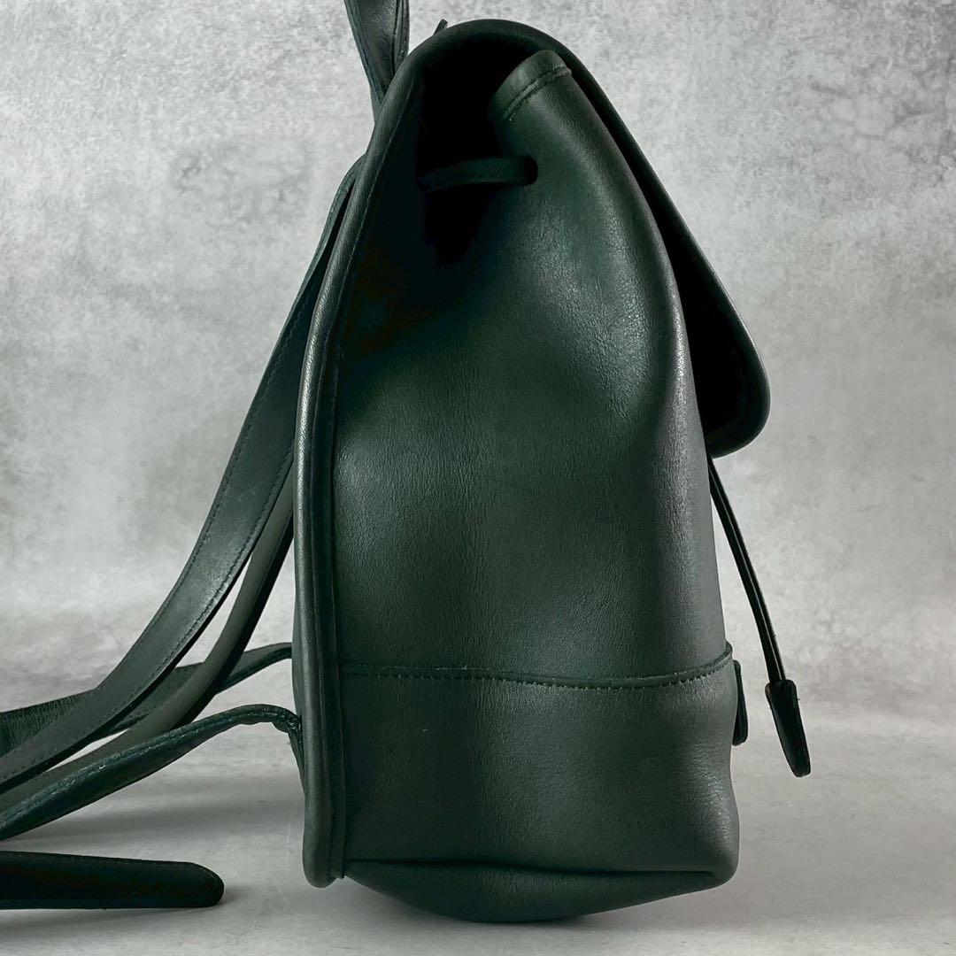 ✨稀少カラー✨オールドコーチ　リュック　バックパック　ターンロック　レザー　緑