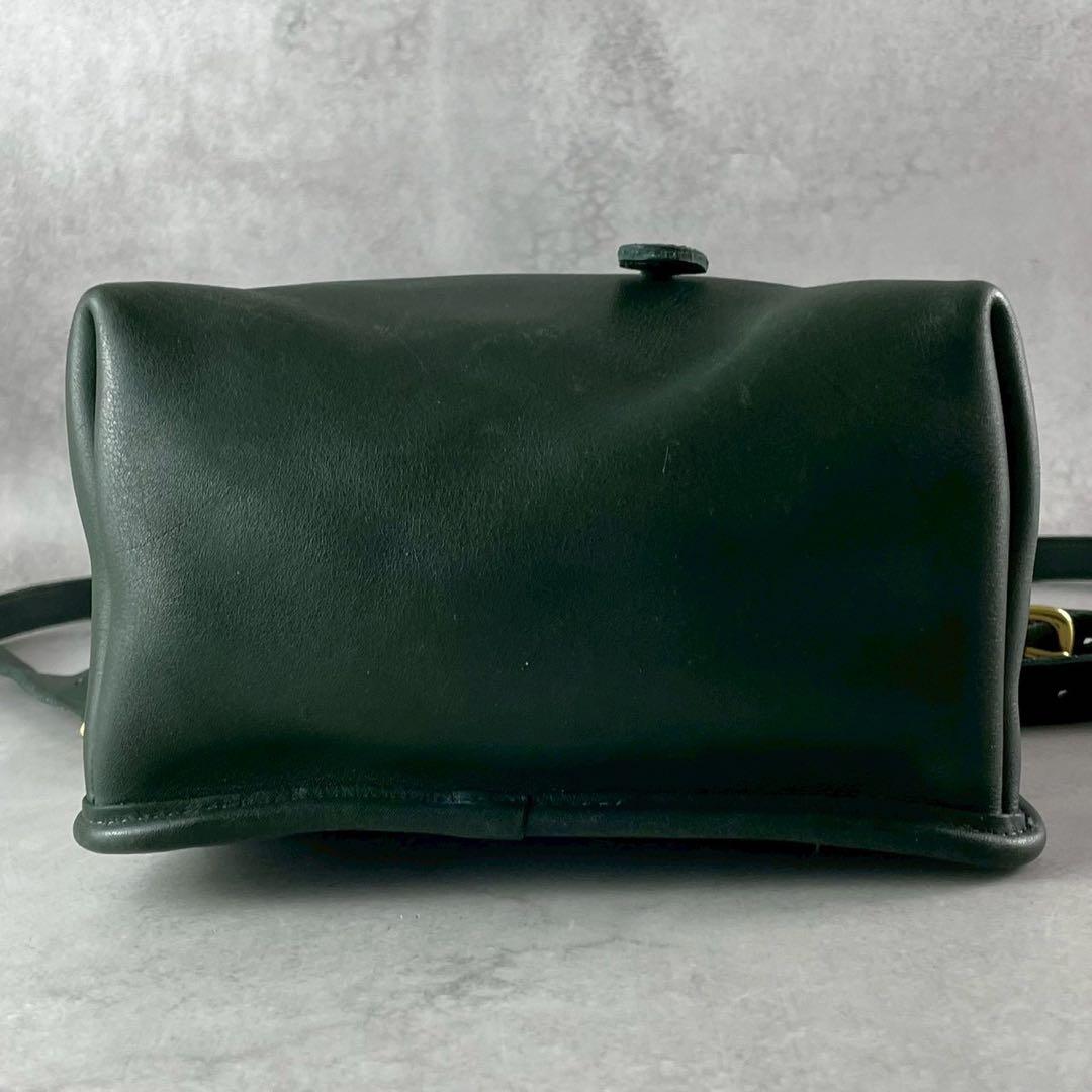 ✨稀少カラー✨オールドコーチ　リュック　バックパック　ターンロック　レザー　緑