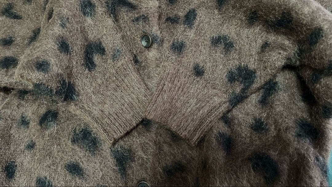 広瀬すず　CLANE MOHAIR LOOSE KNIT CARDIGAN