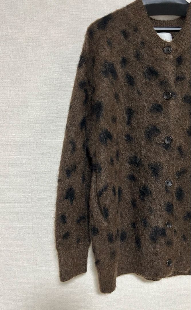 広瀬すず　CLANE MOHAIR LOOSE KNIT CARDIGAN