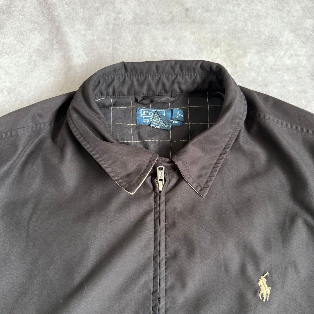 ポロバイラルフローレン スイングトップ スムース生地 ブラック XL