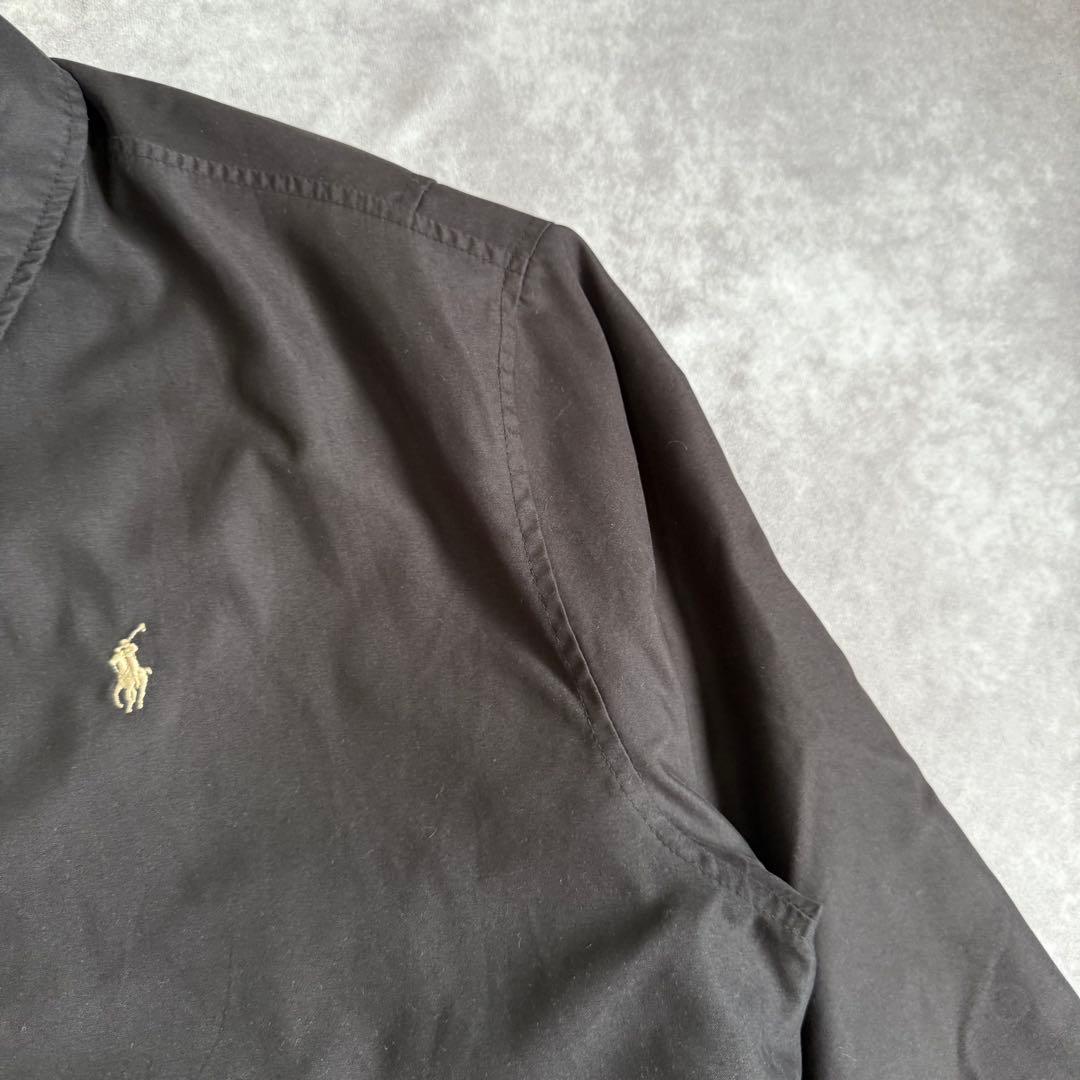 ポロバイラルフローレン スイングトップ スムース生地 ブラック XL