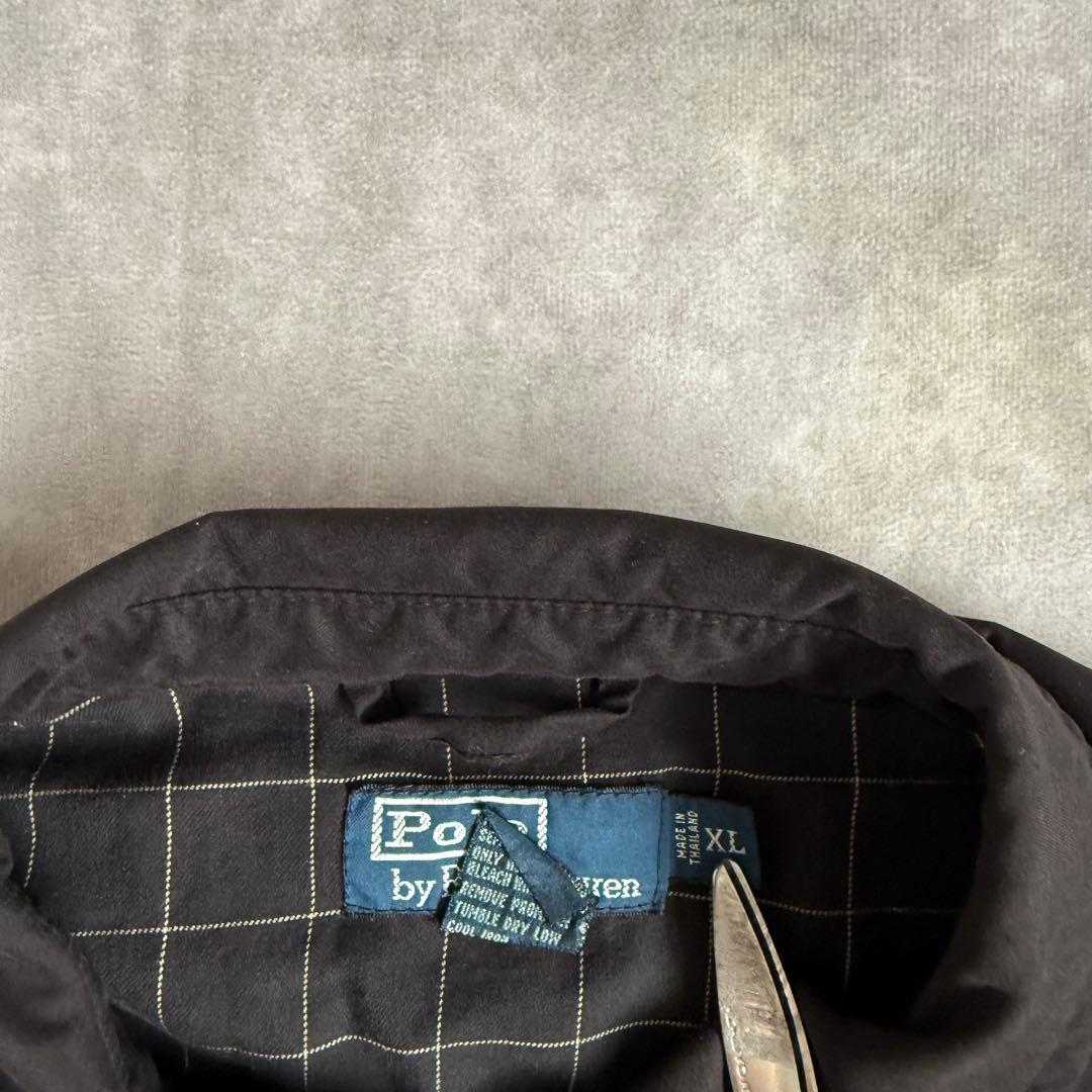 ポロバイラルフローレン スイングトップ スムース生地 ブラック XL