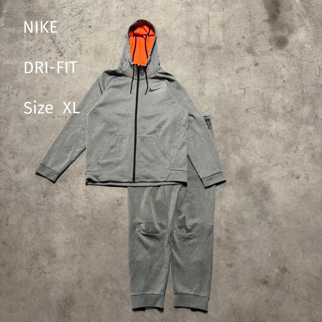 NIKE上下セットアップ　ナイキ　スウォッシュ　グレー
