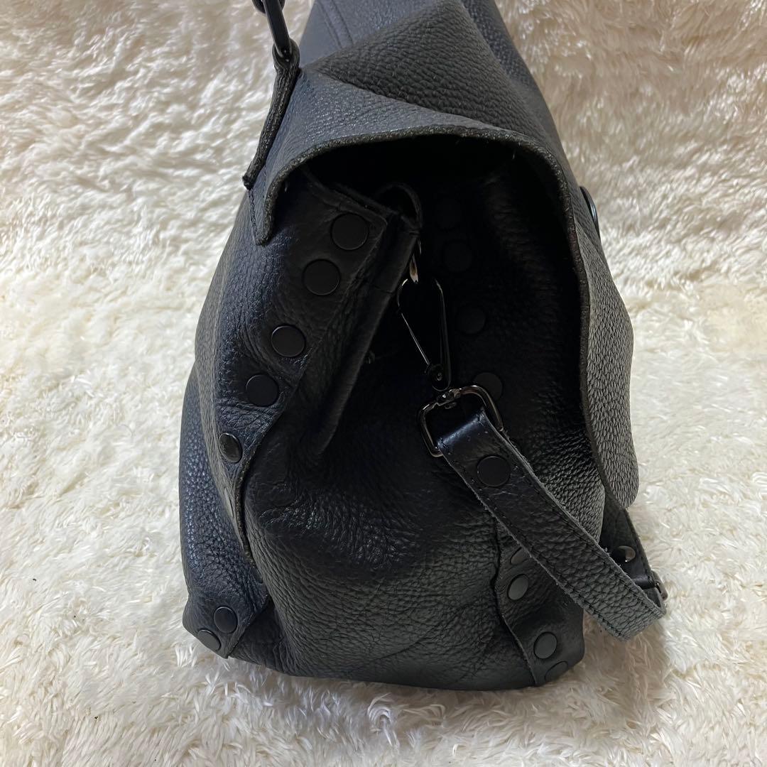 マンゴー様ザネラート　ポスティーナ M カシミアプーラ　ショルダーバッグ