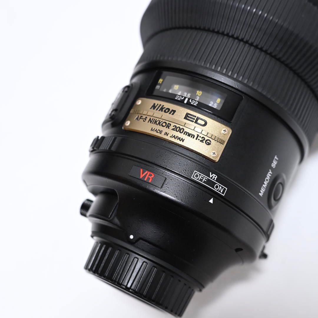 NIKONニコン レンズ AF-S VR Nikkor ED 200mm F2G