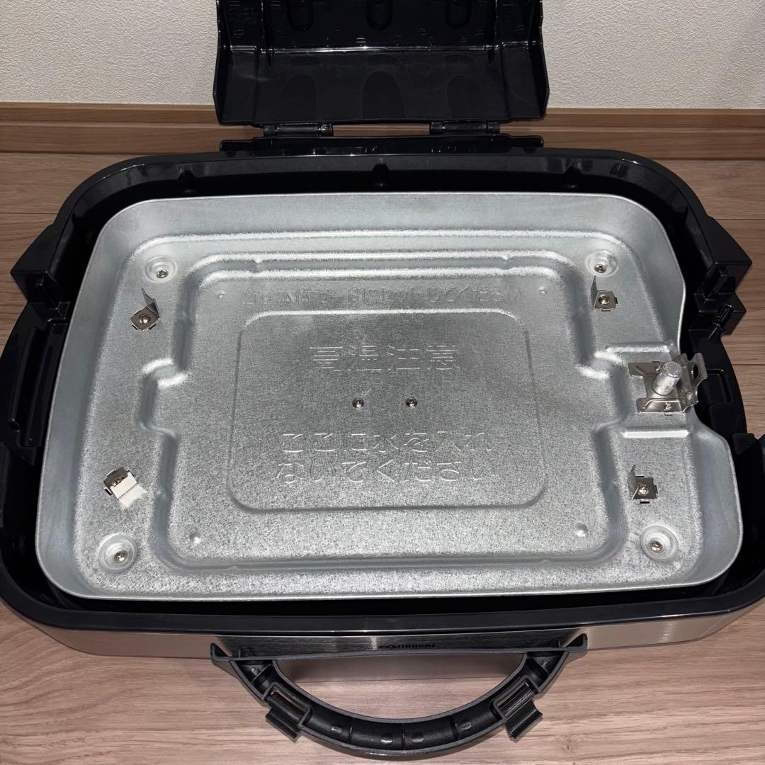 【新品】 象印 やきやき　ホットプレート　遠赤　平面　焼肉　たこ焼き　3枚タイプ