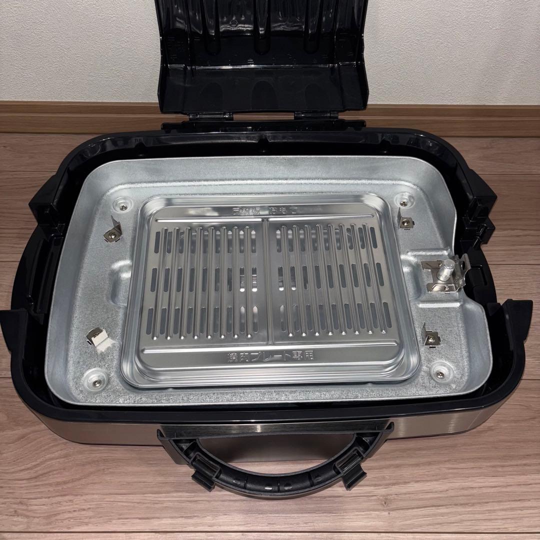 【新品】 象印 やきやき　ホットプレート　遠赤　平面　焼肉　たこ焼き　3枚タイプ