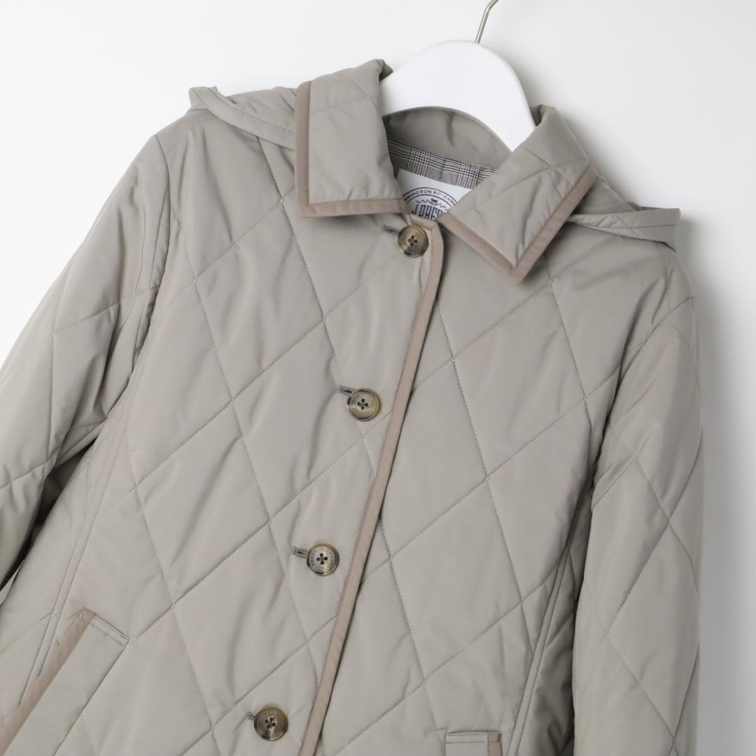 050 新品 ジェイプレス レディース 撥水 キルティング ショートコート 9