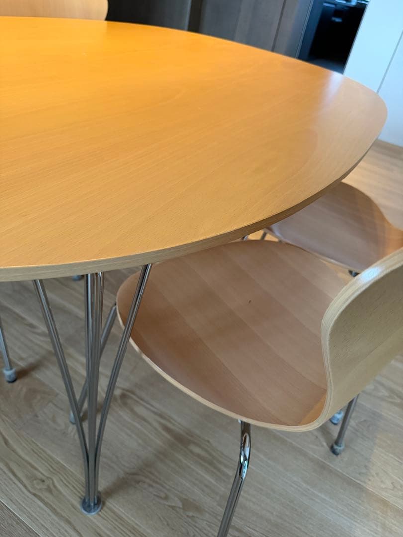 正規品 Fritz Hansen セブンチェア ビーチ 4脚セット