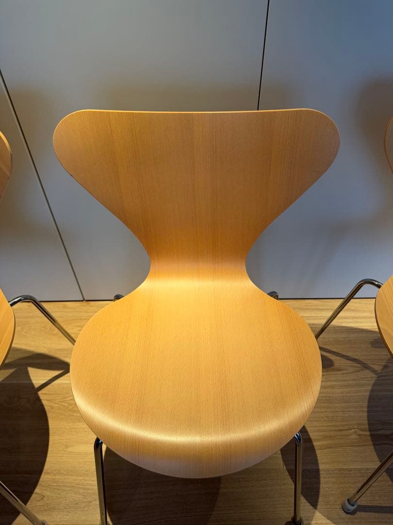 正規品 Fritz Hansen セブンチェア ビーチ 4脚セット