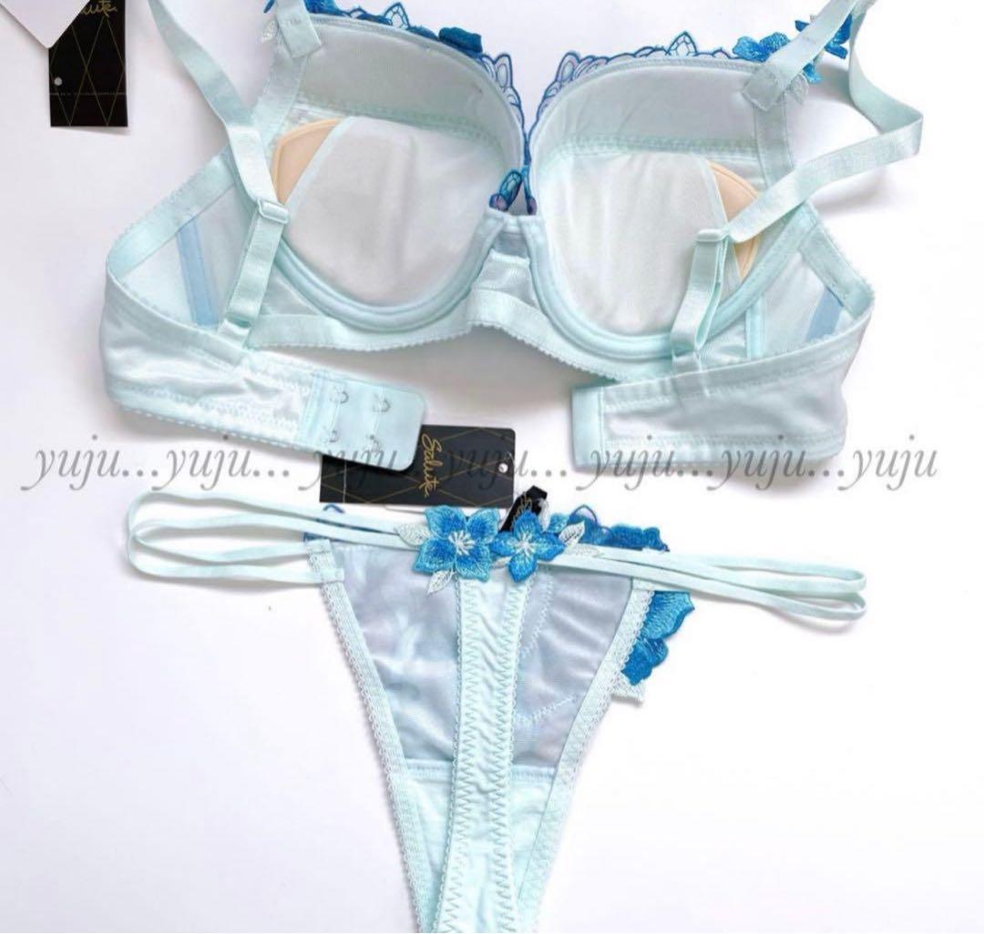 ワコール/サルート 61グループ 新品タグ付 リボンブラTバック C75