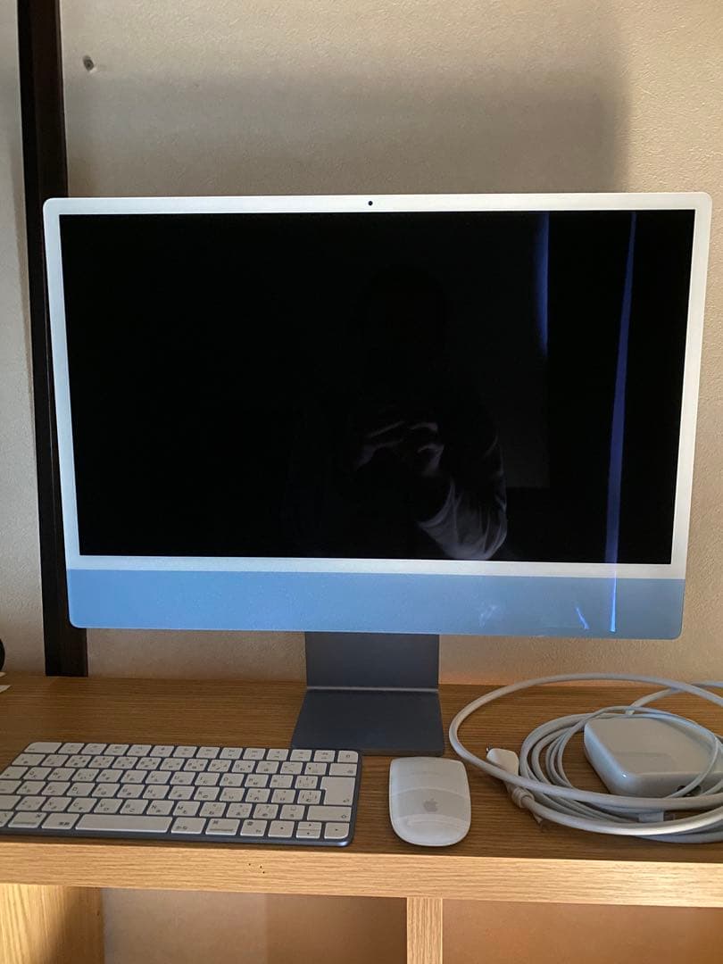 iMac ブルー　7コアGPU 256GB 24インチ 2021モデル