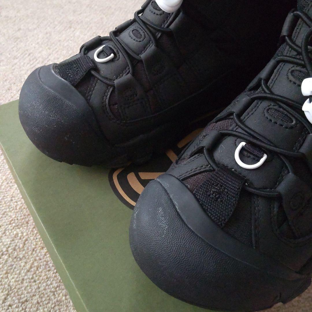 キーン　ブーツ　シューズ　黒　23.5　新品　訳あり