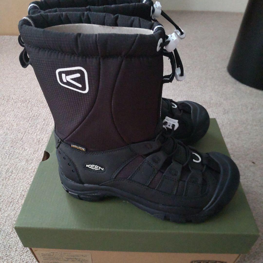 キーン　ブーツ　シューズ　黒　23.5　新品　訳あり