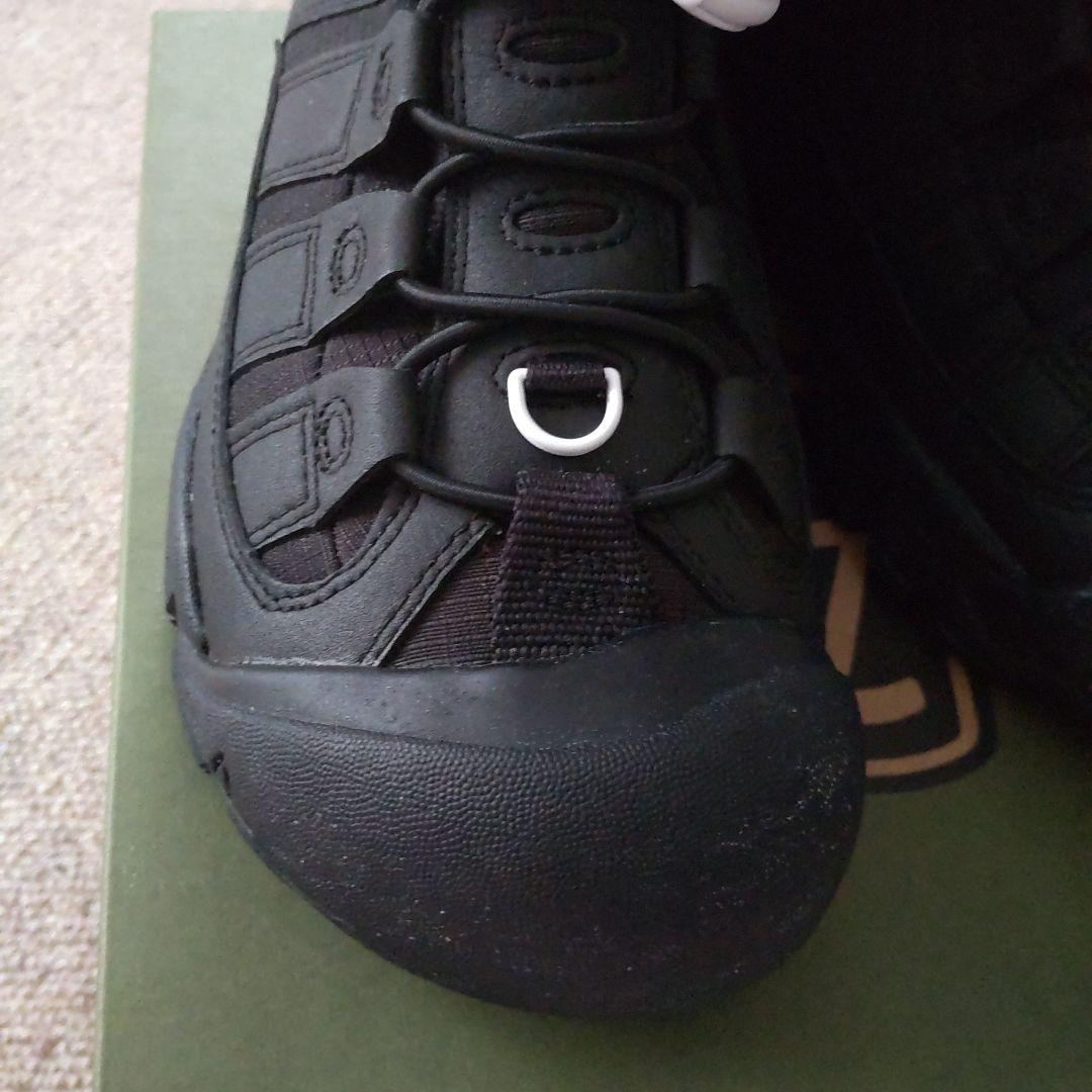 キーン　ブーツ　シューズ　黒　23.5　新品　訳あり