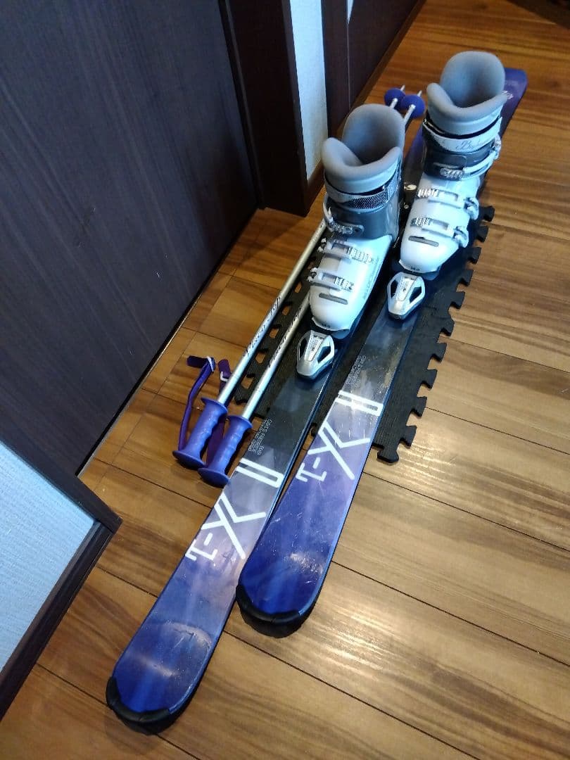 高品質/B×B/学生・レディース用/スキーセット/メンテ・WAX済み✔超軽量‼️