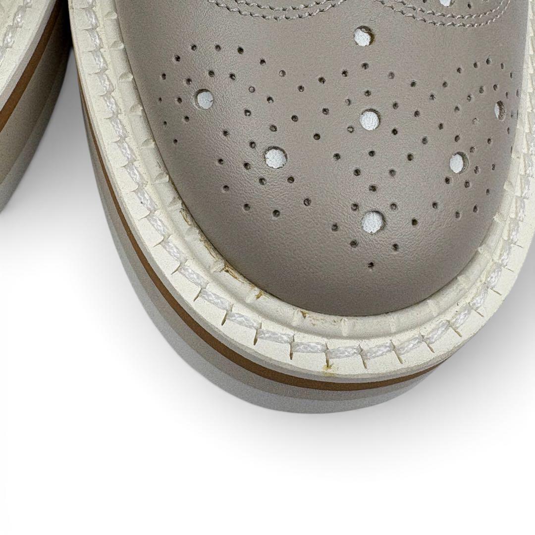 【未使用級】CLERGERIE クレジュリー　24cm　37.5 BECK 厚底