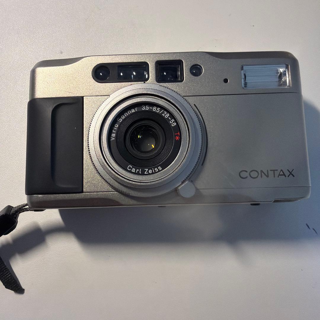 CONTAX T VS シルバー フイルムコンパクトカメラ　ジャンク
