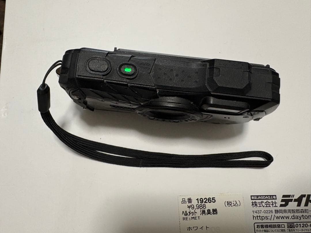 RICOH WG-70 ブラック 防水カメラ