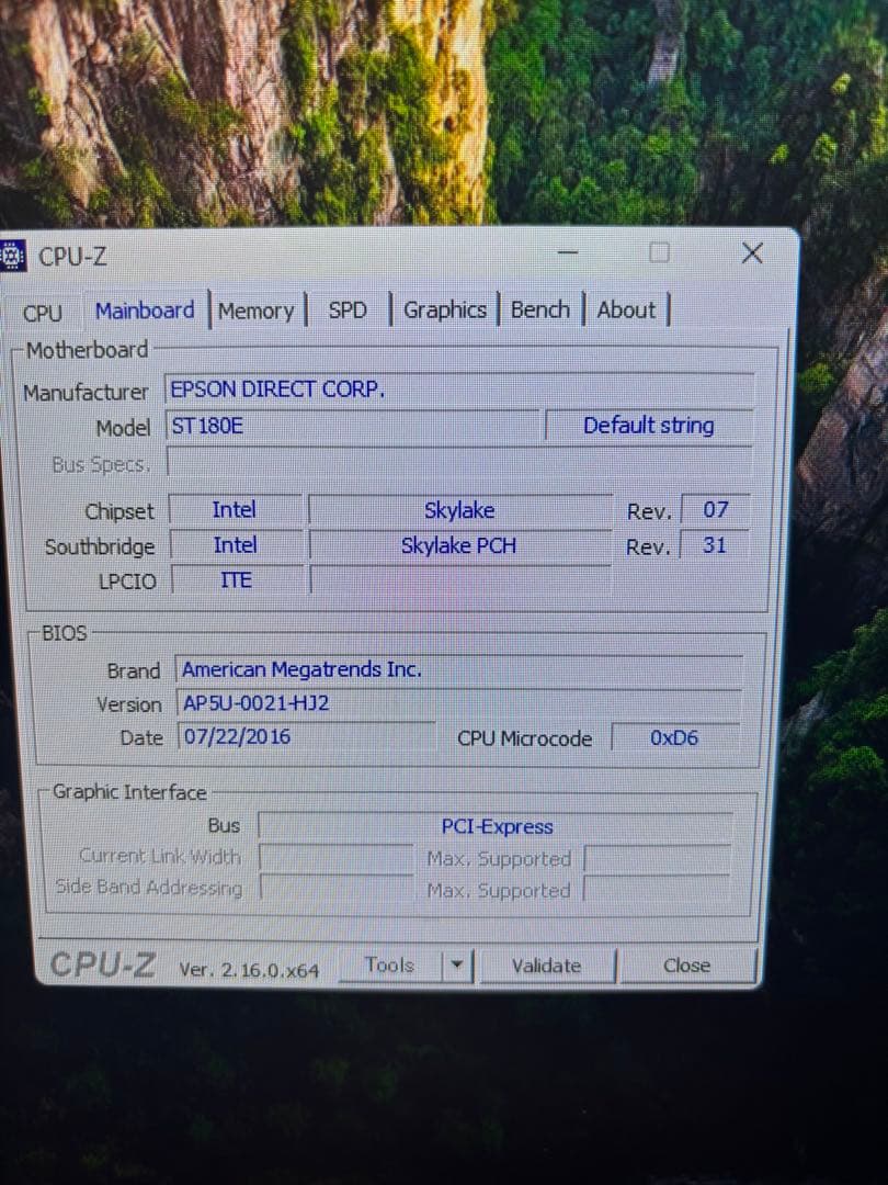 EPSON Endeavor ST180E改(win11/Corei7/16g)