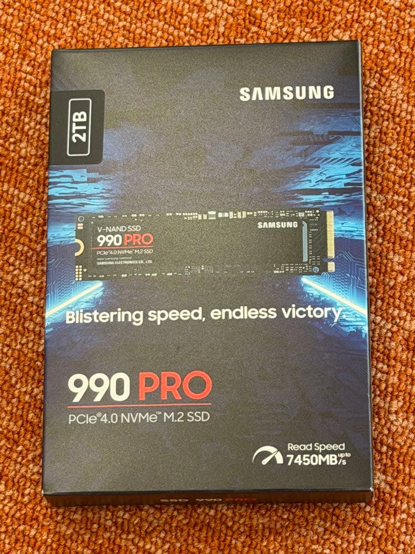 内蔵型SSD Samsung 990 PRO 2TB NVMe M.2 SSD