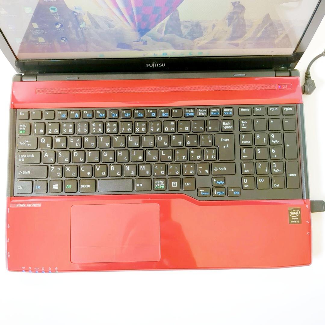 美品❣️大容量750GB✨メモリ8GB✨設定済ですぐ使えるカメラ付ノートパソコン