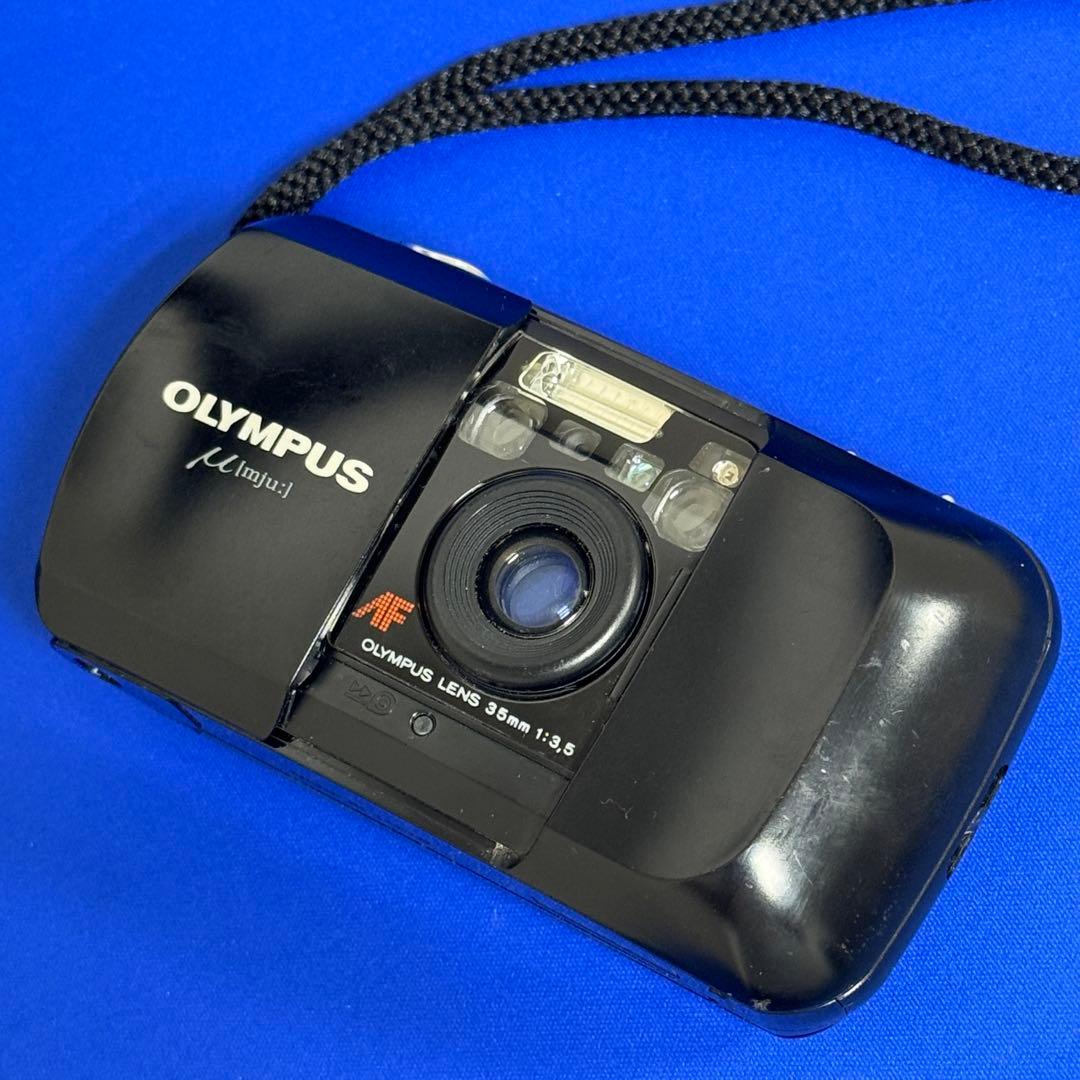 完動品　OLYMPUS μ 初代 コンパクトフィルムカメラ 動作確認済み