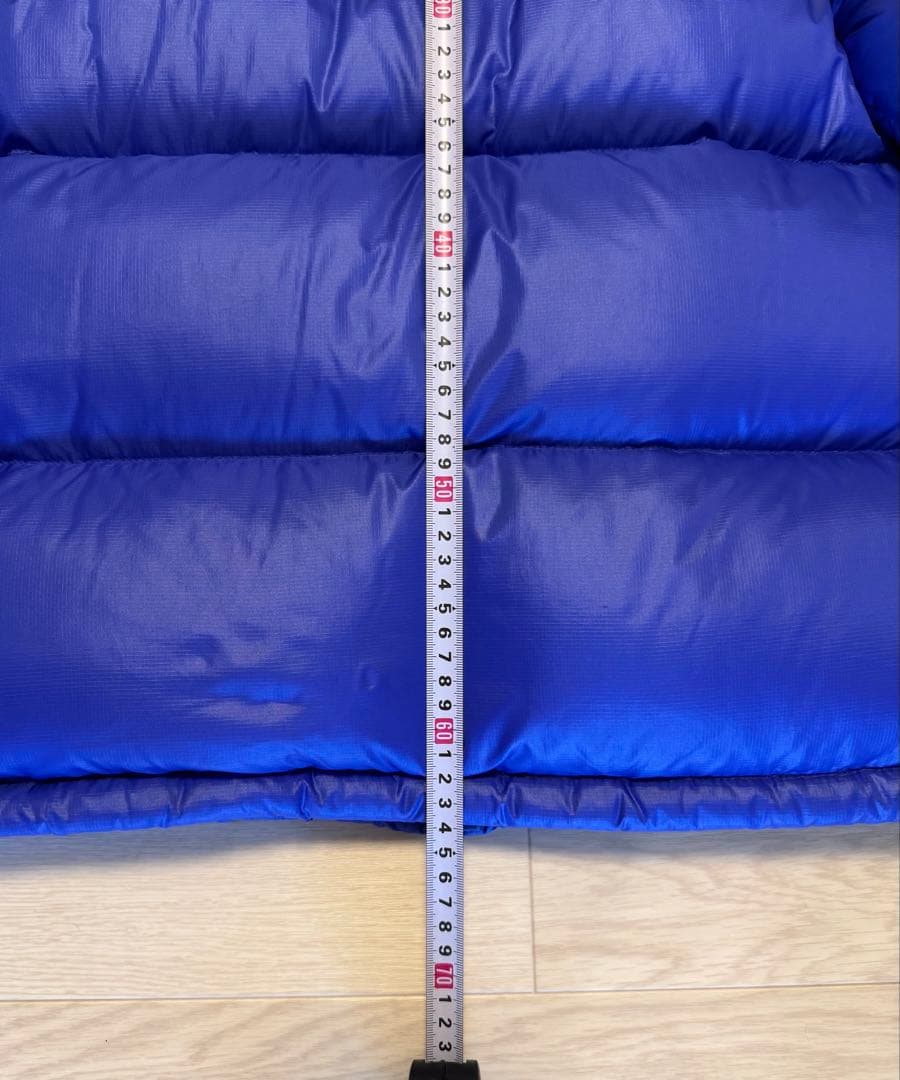 値下げ！THE NORTH FACE ダウンジャケット 青/黄