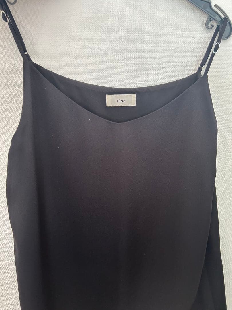 IENA Satinレース キャミソールワンピース