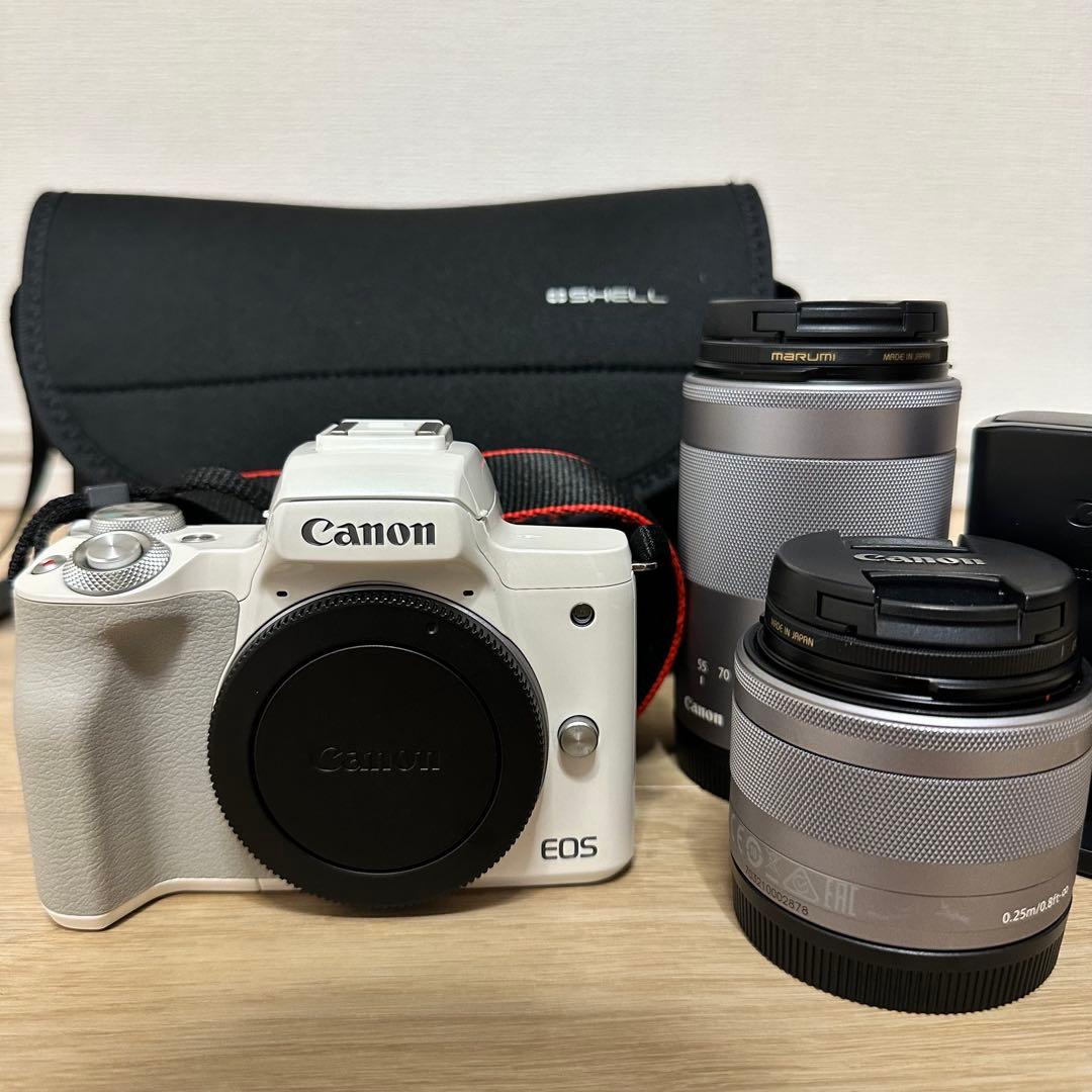 CANON EOS Kiss M ダブルズームキット